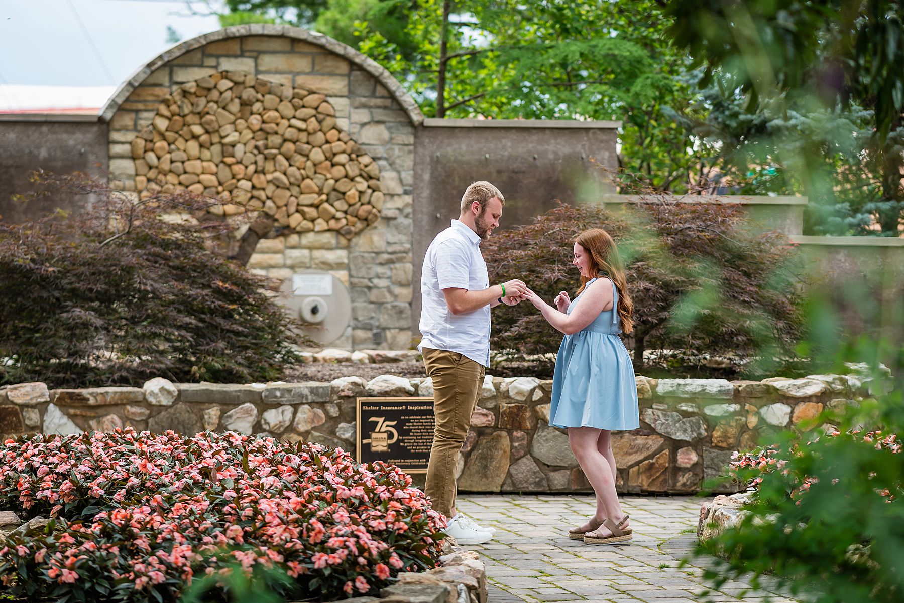 One of our Columbia MO Photographers capture the moment Zak proposed to Lauren